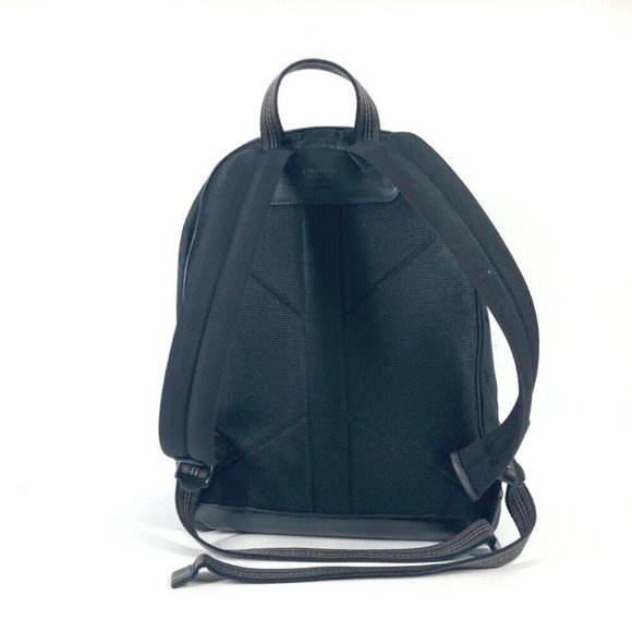 BURBERRY TB logo Backpack Backpack Canvas/Leather Black